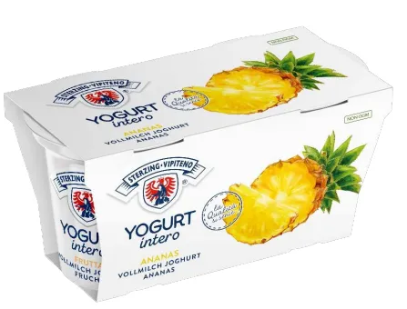Jogurtas VIPITENO, ananasų skonio, 3,5% rieb., 2x125 g