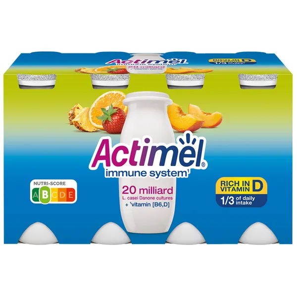 Jogurta dzēriens ACTIMEL MULTI 8x100g