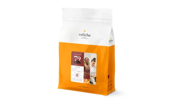 Juodas šokoladas VELICHE 72%, 5 kg