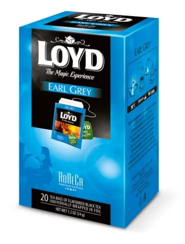Melnā tēja LOYD Earl Grey FS 20x1,7g