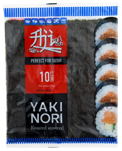 Jūros dumblių lapai  AJI, 10 vnt, 25 g