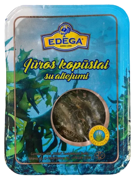 Jūros kopūstai su aliejumi 400 g.