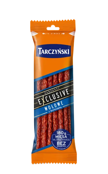 Kabanos dešrelės TARCZYNSKI, su jautiena, 90 g