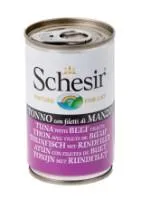 Kačių ėdalas SCHESIR CAT, su tunu ir jautiena, 140 g