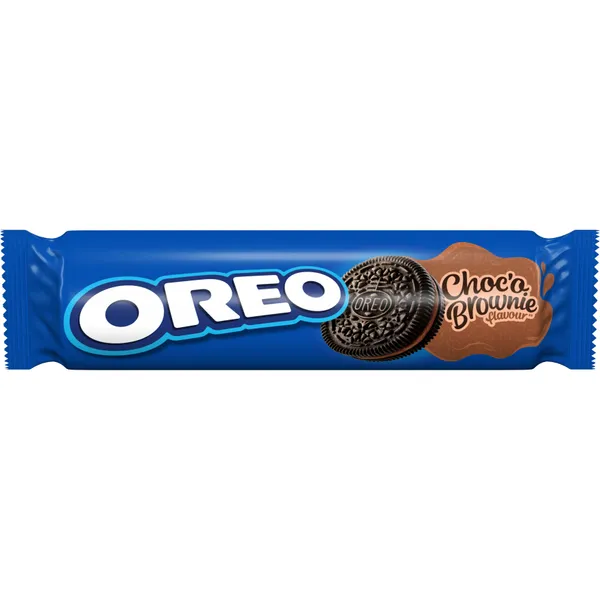 Cepumi OREO BROWNIE ar kakao garšas pildījumu 154g