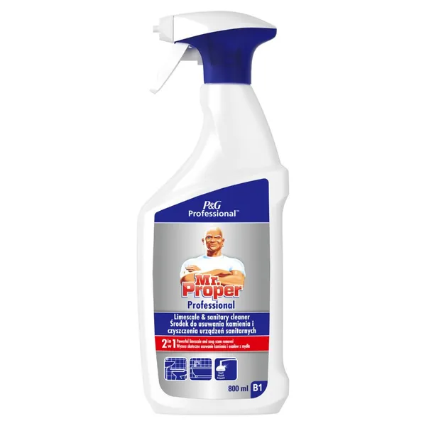 Kalkių ir muilo nuosėdų valiklis Mr.PROPER Professional, 800ml