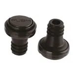 Korķi vakuuma vīna pudelei, ABS, 2gab