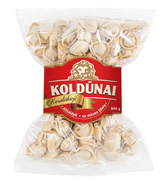 KARALIŠKIEJI koldūnai, su mėsos įdaru, 800 g