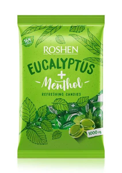 Karamėlė ROSHEN-EUCALYPTUS-MENTHOL