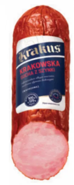 Karštai rūkyta dešra KRAKUS Krokuvos , I r., 250g
