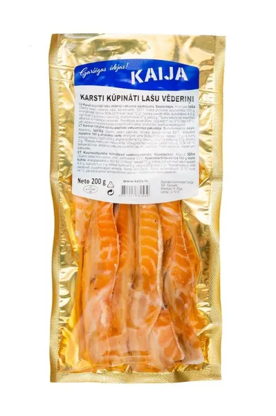 Karštai rūkytos lašišos papilvės KAIJA, vakumuotos, 200 g