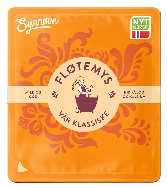 Karvių pieno sūris Flotemys SYNNOVE, pjaustytas, 150 g