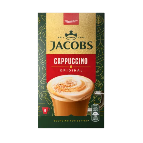 Kavos gėrimas JACOBS Classic Cappuccino, 8x11,6 g