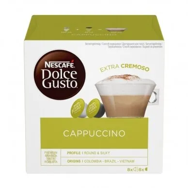 Kafijas kapsulas DOLCE GUSTO Capuccino 186,4g