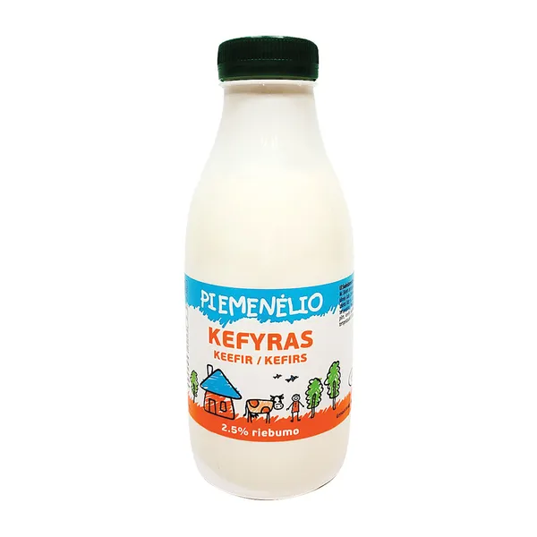 Kefyras PIEMENĖLIO 2,5%, 0,5kg