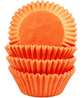 Keksiukų krepšeliai, oranžiniai, 65 gsm,  D 51 mm, H 38 mm, 360 vnt, WSTX01