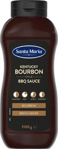 Kentukio stiliaus BBQ padažas Bourbon SANTA MARIA, 1100 g
