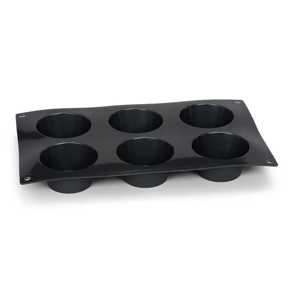Kepimo forma, silikonas, 6 keksiukai, D 7 cm,  H 3,5 cm, vnt
