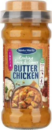 Kepimo padažas ir prieskoniai SANTA MARIA Butter Chicken, 360g