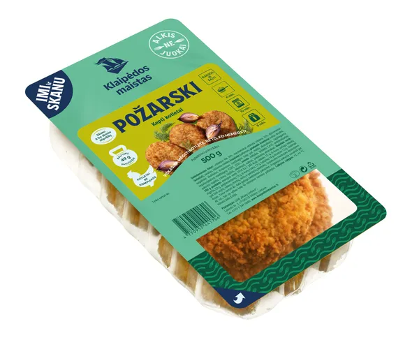 Kepti kotletai POŽARSKIO, 350 g