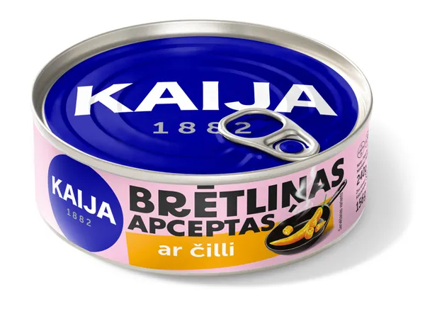 Kepti šprotai pomidorų padaže su čili, 240g