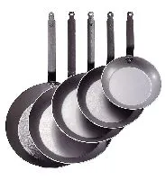 Keptuvė CARBONE PLUS, plienas, 3 mm, D 30/21,5 cm, H 4,2 cm, vnt
