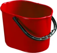 Kibiras FILMOP Pluto, plastikinis, raudonos spalvos, 12 l, 1 vnt.