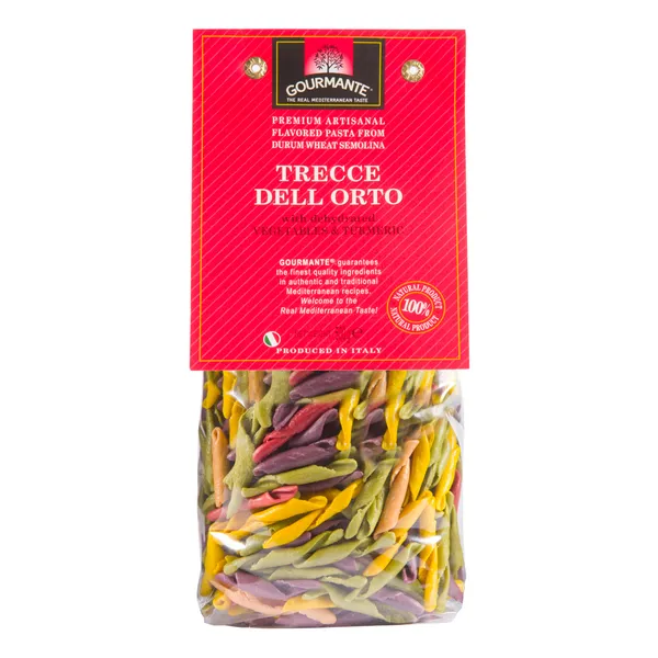 Kietagrūdžiai makaronai GOURMANTE, Trecce dell Orto, 500g