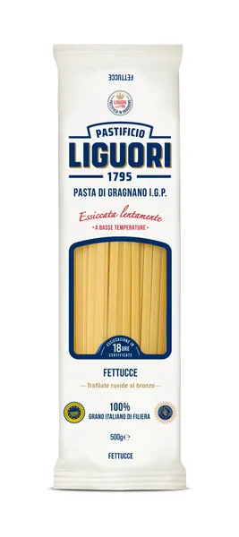 Kietagrūdžiai makaronai LIGUORI, Fettucce, Nr. 8, 500 g
