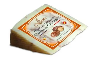 Kietasis avių pieno sūris LA LEYENDA, su kaštonų kremu, brandintas 5 mėn., 150 g