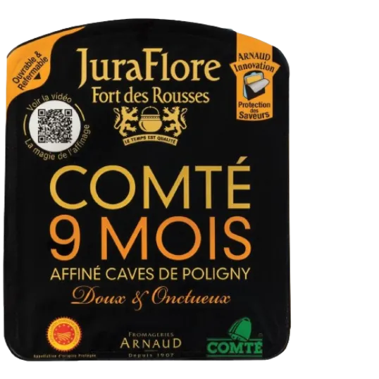 Kietasis sūris COMTE, PDO, 45% rieb., brandintas 9 mėn., 200g