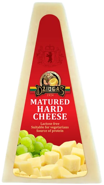 Kietasis sūris DŽIUGAS, 40 % rieb. s. m., 160 g