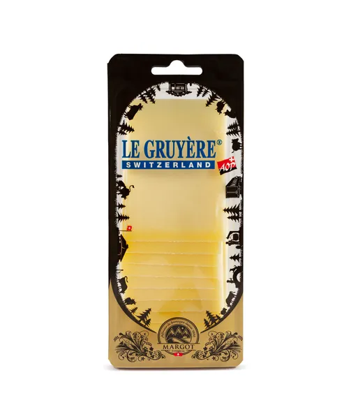 Kietasis sūris Gruyere MARGOT, PDO, pjaustytas, 150g