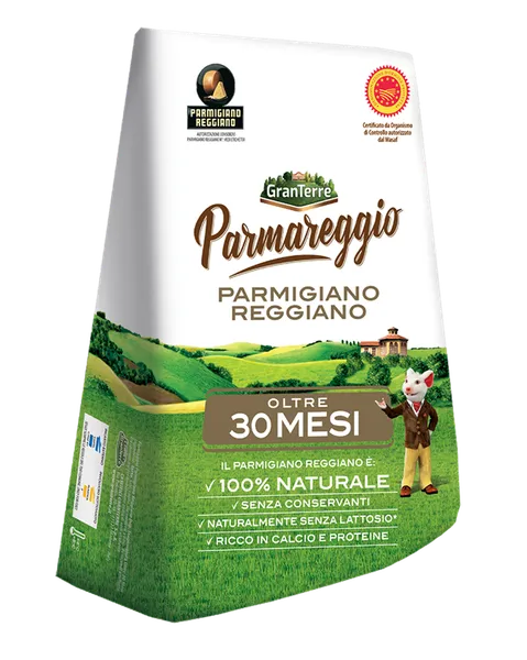 Kietasis sūris Parmigiano Reggiano PARMAREGGIO, brandin. 30 mėn., PDO, SGN, ~800 g