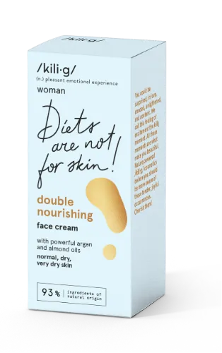 KILIG WOMAN veido kremas su dvigubu maitinimo efektu 50ml