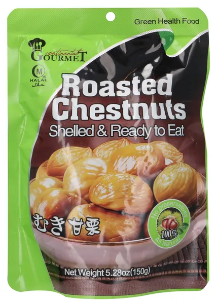 Kininių kaštonų riešutai, CONTINENTAL GOURMET, 150 g