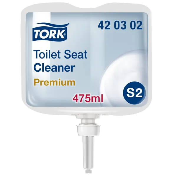 Klozeto sėdynės valiklis TORK PREMIUM S2, 420302, 500ml