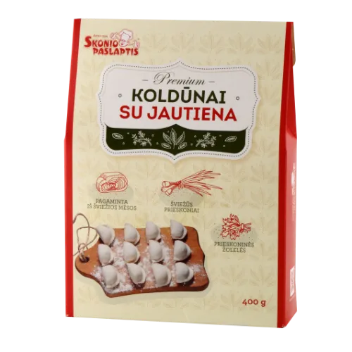 Koldūnai su jautiena, 400 g