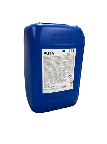Koncentruota šarminė plovimo priemonė PUTA, stipriai putojanti su chloru, 29 kg
