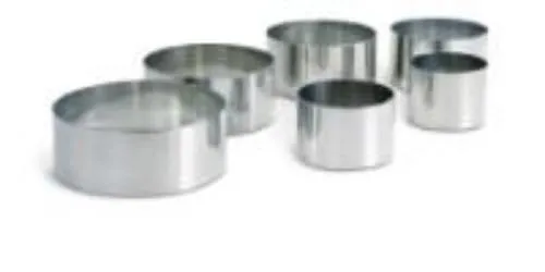 Konditerinė forma - žiedas, nerūdijantis plienas 18/0, D 7 cm, H 6 cm, vnt