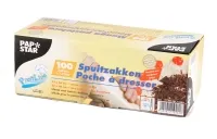 Konditeriniai maišeliai, LDPE, 80 mk, 46 x 23 cm, 1,8 l ,100 vnt.