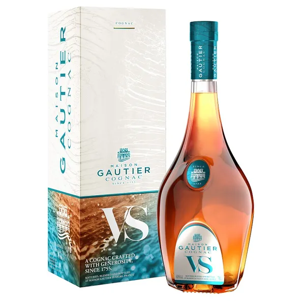 Konjakas GAUTIER VS, su dėžute, 40%, 0,7 l