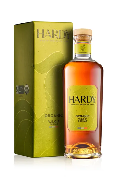 Konjakas HARDY VSOP Organic, su dėžute, 40 %, 0,7 l