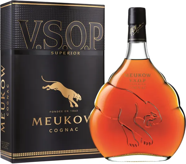 Konjakas MEUKOW VSOP, su dėž., 40%, 0,7l