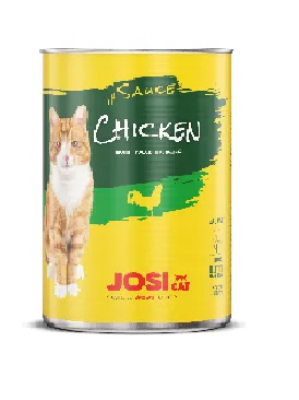 Konservai katėms, JosiCat, vištiena padaže, 415g