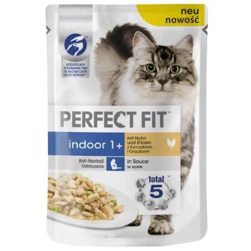 Mitrā barība kaķiem PERFECT FIT pouch Sensitive Salmon 85g