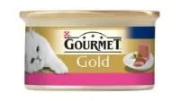 Barība kaķiem Gourmet Gold pastete liellopu 85g
