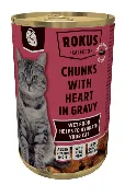 Rokus ar sirds gaļu kaķiem heart 415g