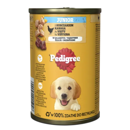 Konservuotas šunų ėdalas su jautiena ir kepenimis PEDIGREE, 500 g