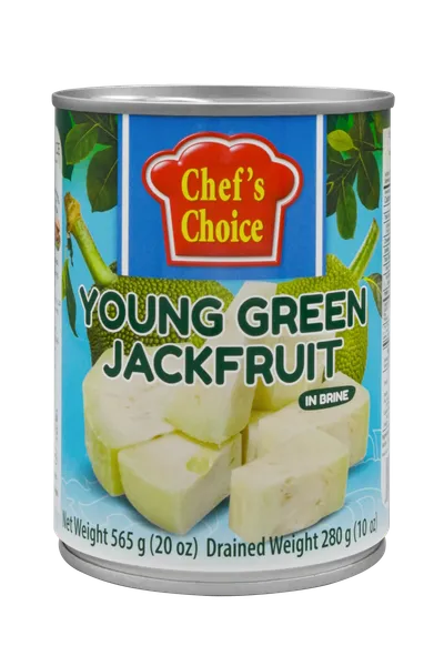 Konservuoti, jauni duonvaisiai, CHEF'S CHOICE, žali, sūryme, 565 g / 280 g